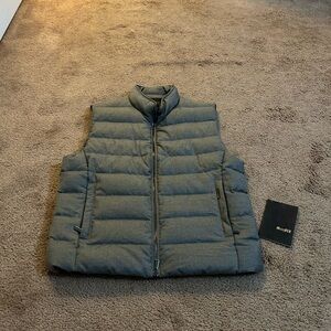 Men's Stylish Gray Puffer Vest